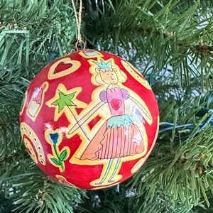 Vintage Wood ornament.